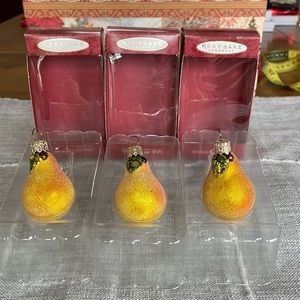 Hallmark handblown glass ornaments